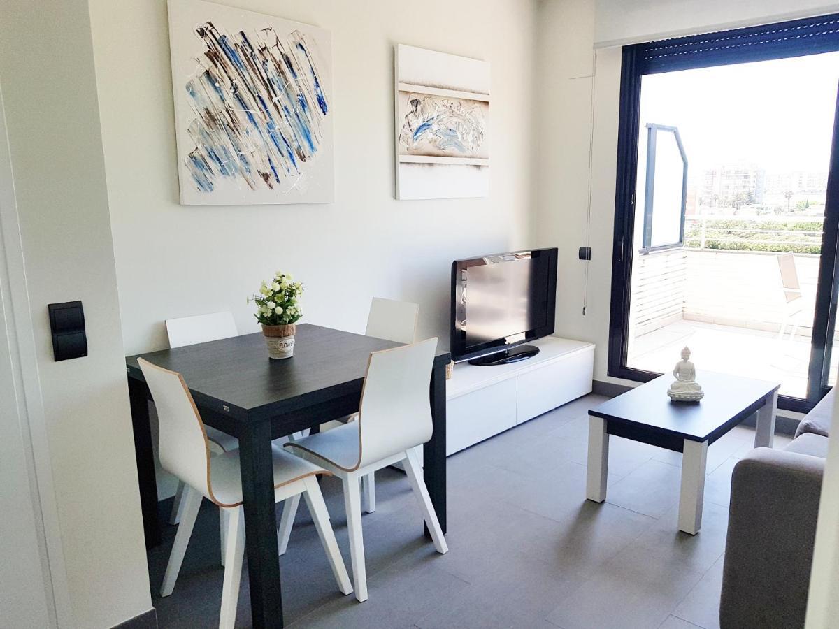 Atico Aqua Peniscola, 1ª Linea De Playa, Parking Y Piscina公寓 外观 照片