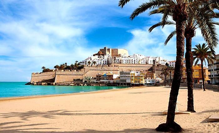 Atico Aqua Peniscola, 1ª Linea De Playa, Parking Y Piscina公寓 外观 照片