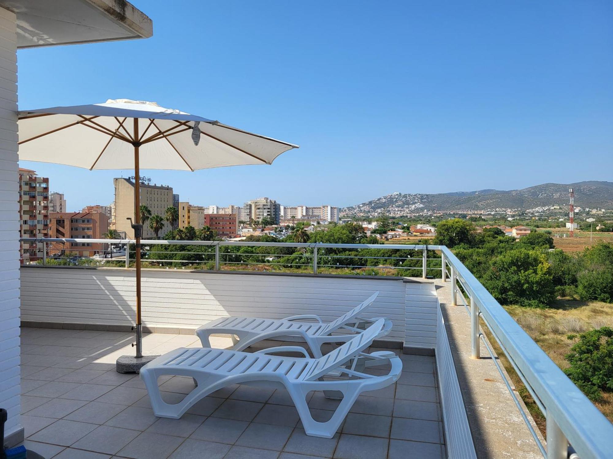 Atico Aqua Peniscola, 1ª Linea De Playa, Parking Y Piscina公寓 外观 照片