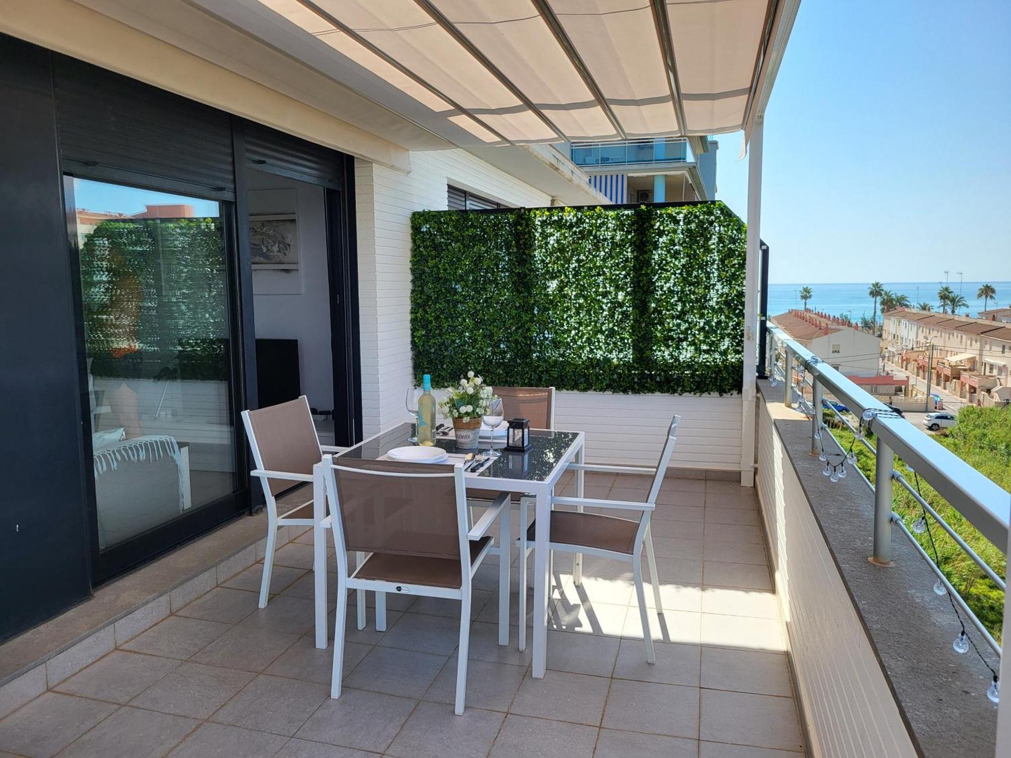 Atico Aqua Peniscola, 1ª Linea De Playa, Parking Y Piscina公寓 外观 照片